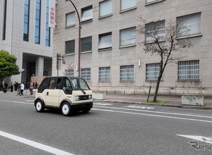 1名乗り超小型EV「mibot」…20代の総合満足度は100%、中国銀行5拠点で実証実験 画像