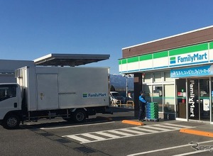 ファミリーマート、東北・新潟の約1300店舗で定温便を2便体制に変更…1便減でCO2排出量約3割削減へ 画像