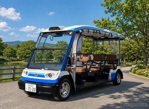 グリーンスローモビリティで「花の街」を巡る…ヤマハ発動機が北海道・恵庭市の実証運行に協力 画像