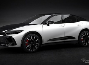 トヨタ「クラウン・クロスオーバー」改良新型のデザイン先行公開…9月発売へ 画像