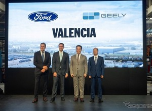 中国吉利汽車とフォード、スペインに合弁会社設立…2028年から電動車を生産へ 画像