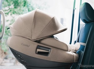 チャイルドシートの「蓄熱問題」、夏場の表面温度は車内より7.6度高い…コンビが調査 画像