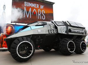 まるで映画の世界! NASAが披露した車両の使用目的がこれだ!! 画像