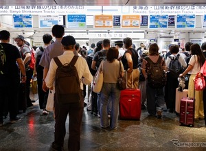 お盆期間の鉄道・航空利用状況、九州新幹線除きJR各社は微増、全日空・日航は低調［新聞ウォッチ］ 画像