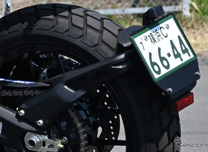 バイクにも「希望ナンバー制」、10月19日から申込開始 画像
