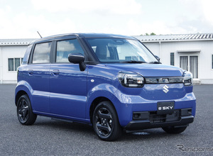 スズキ初の軽EV『eスカイ』発売へ、その使命とは…開発責任者「アルトのように“時代に残る”1台に」 画像