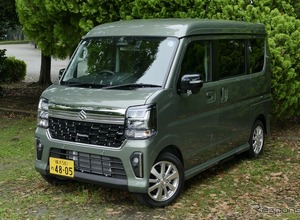 【スズキ エブリイワゴン 新型試乗】快適性がさらにアップ、走りも“頼り甲斐のある”実用ワゴン…島崎七生人 画像