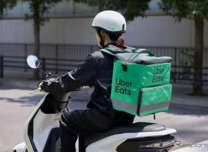 ホンダ、Uber Eatsと二輪安全運転診断アプリ実証へ…9月から 画像