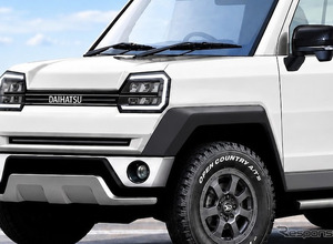 ジムニーとガチンコ勝負…ではない!?　ダイハツの軽SUV『ラガー』約30年ぶり復活か 画像