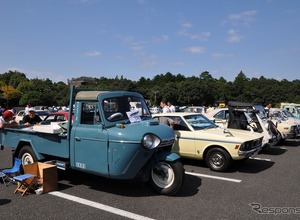 【旧車イベント】西武園ゆうえんちで「昭和のクルマを守る集い」を開催…オールドカー200台集結 画像