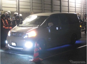 【東京オートサロン2018】今年も実施、オートサロン周辺道路で不正改造車を排除する特別街頭検査…1月14日 画像