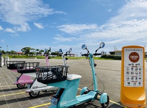 沖縄県で「電動三輪モビリティ」のシェアリングサービスを実証 画像