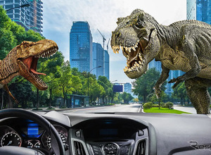 「車窓にリアルな恐竜を映し出す」透過型XR技術開発のDUAL MOVE、資金調達を実施 画像