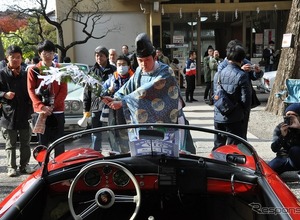 谷保天満宮旧車祭2016を開催…神社にクラシックカーが勢ぞろい 画像