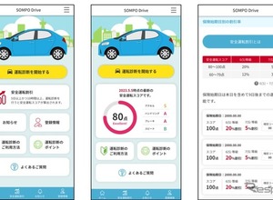 安全運転診断アプリのスコアで自動車保険を割引---損害保険ジャパンが5月から開始 画像