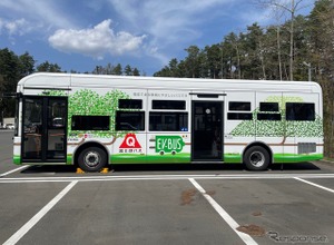 国内メーカー大型EV路線バスを富士急グループが導入…EVモーターズジャパン製 画像