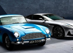 アストンマーティンの名車『DB5』が誕生60周年…血統は『DB12』に 画像