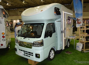 軽自動車がキャンピングカーに！ 若者ユーザーの増加に期待…東京アウトドアショー2024 画像