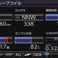 OBDIIアダプター接続時表示例