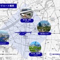 大阪で空飛ぶクルマ構想発表、空からの新観光体験へ 画像