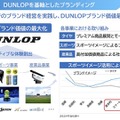 ブランド経営強化、DUNLOPを基軸としたブランディング