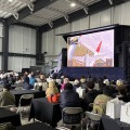 「スカイパークフェスタ2025～春～」の会場には、AIR RACE X開幕戦のパブリックビューイングも開催された