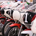 ヤマハ発動機 豊岡技術センターでレストアされる車両