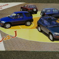 トヨタ・RAV4（初代）当時のカタログ