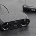 オウルテックのケーブル型車載充電器「OWL-CCUCD2C2-BK」
