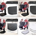 ファン搭載の高機能ヘルメットスタンド