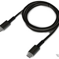 Kashimura・USB充電＆同期ケーブル 1m C-C 100W BK（AJ-674）