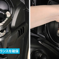 カーメイトの『ジムニー』向けドリンクホルダー「ジムニー専用ドリンクホルダー オルテガ柄/ウッド調」