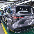 トヨタ自動車の米インディアナ工場で生産されるシエナ