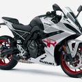 スズキ GSX-8R（マットソードシルバーメタリック）