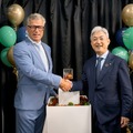 アクシア CEO Alois van Vliet氏とデンソー フードバリューチェーン事業推進部 上席執行幹部 向井 康氏