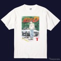 『頭文字D』の第1巻表紙がモチーフ、コットン100％Tシャツ登場 画像