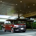 明治記念館とフォレストテラス明治神宮・桃林荘の特別車両。トヨタの『JPN TAXI（ジャパンタクシー）』がベース