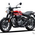 ロイヤルエンフィールド ハンター350 London Red（ロンドン・レッド）
