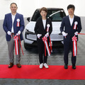 左から、ウルトジャパン永田代表取締役社長、ボルボ・カー・ジャパン不動代表取締役社長、ボルボ・カー・ジャパン リテール事業部 甘粕マネージングディレクター
