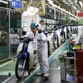 ホンダの白いユニフォーム（熊本製作所）
