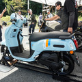展示車両には国内導入予定の新型「FAZZIO」も（My Yamaha Motor cafe）
