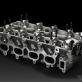 4A-GEエンジン用シリンダーヘッドSUB-ASSYとシリンダーブロックSUB-ASSYを復刻