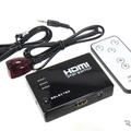 「HDMI分配器/セレクター」の一例（ビートソニック・IF21A）。