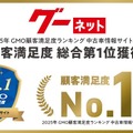 「グーネット」、中古車情報サイト顧客満足度ランキング総合1位…検索のしやすさやカーライフ情報充実にも高評価 画像