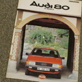 アウディ80（B2）当時のカタログ