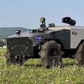遠隔操縦・悪路走破性能を応用した無人陸上車両「機動警備ドローン MSD-F22」