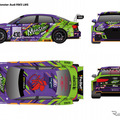 エヴァRT初号機『アウディ RS3 LMS』