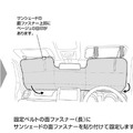 カーメイト「バイザー取付 折りたたみサンシェード ジムニー用」
