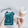 「白地図 キャンバスミニポーチ」
