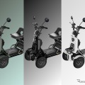 4輪電動バイク『BLAZE e-CARGO』